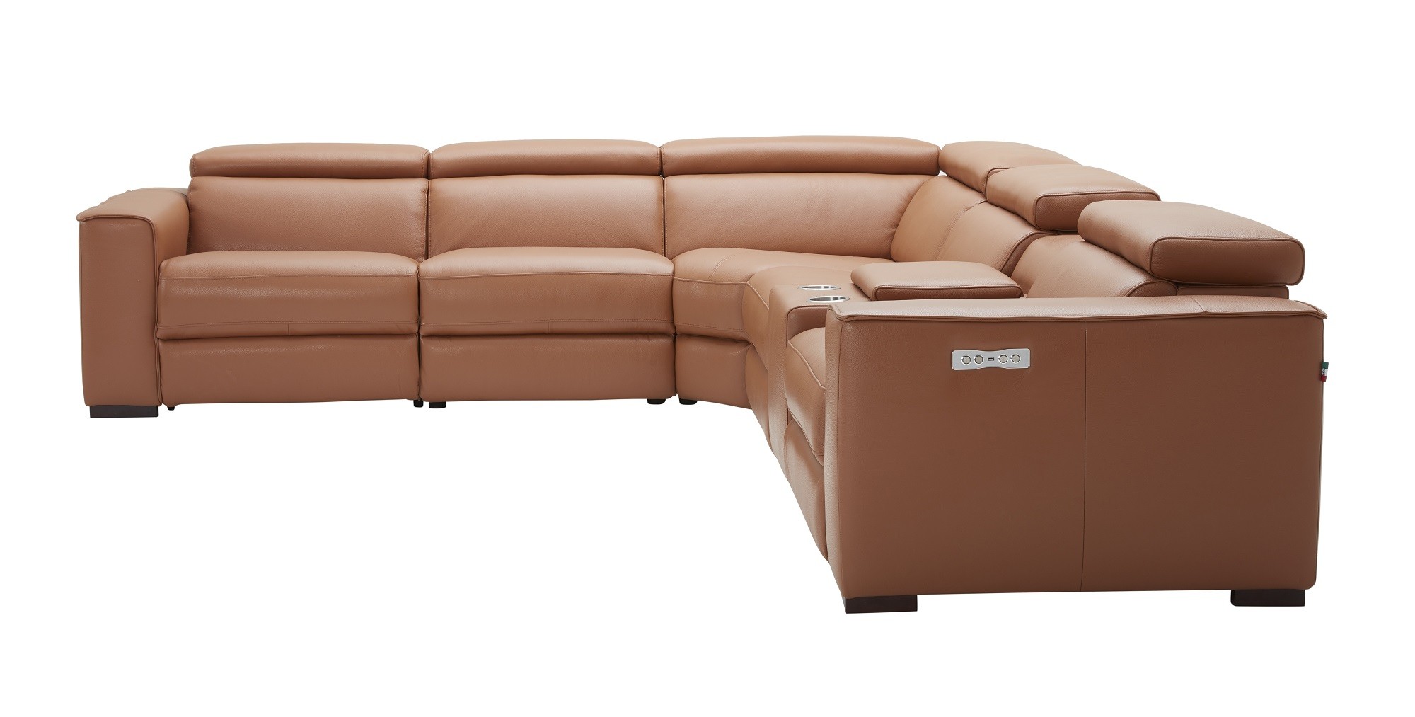 Picasso 6Pc Motion Sectional In Caramel - Image 9