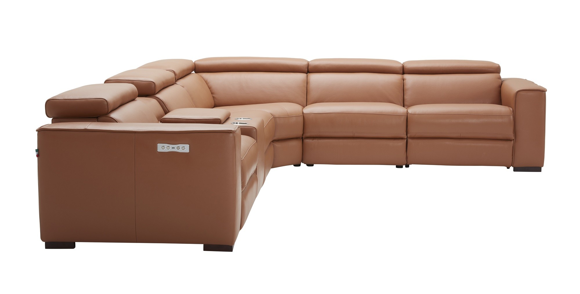 Picasso 6Pc Motion Sectional In Caramel - Image 8