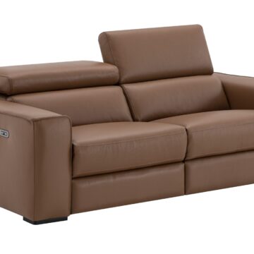 Picasso Love Seat In Caramel (no console)