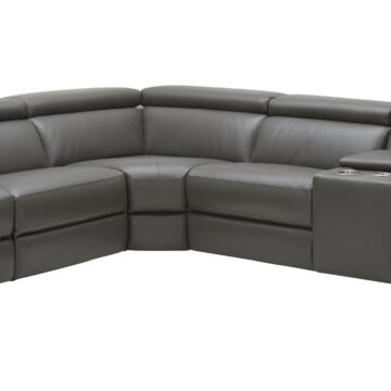 Picasso 6Pc Motion Sectional In Dark Grey