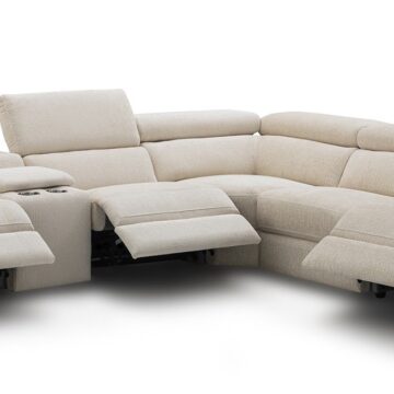 Picasso 6Pc Fabric Motion Sectional In Sand