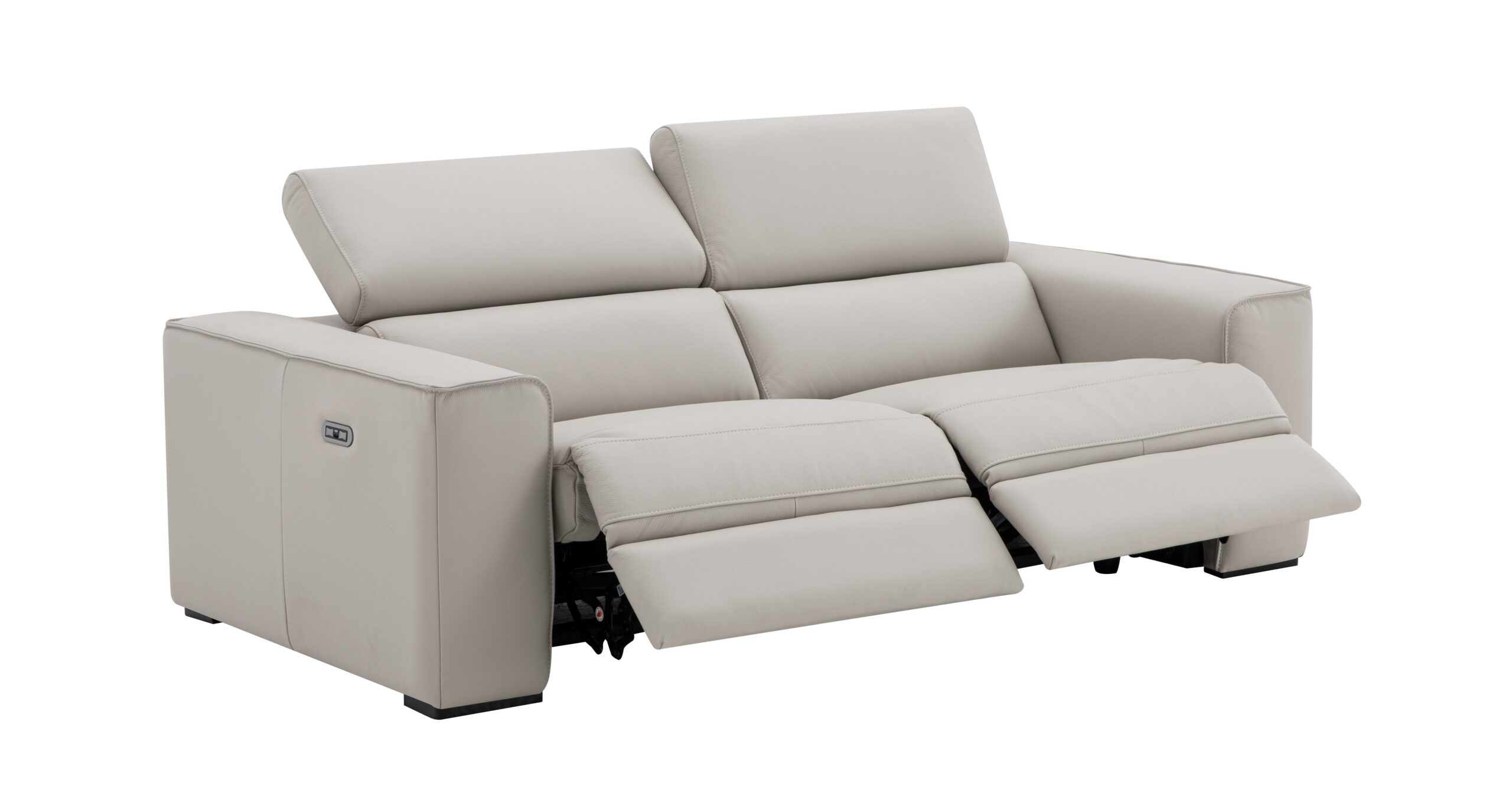 Picasso Love Seat In Silver Grey (no console) - Image 3