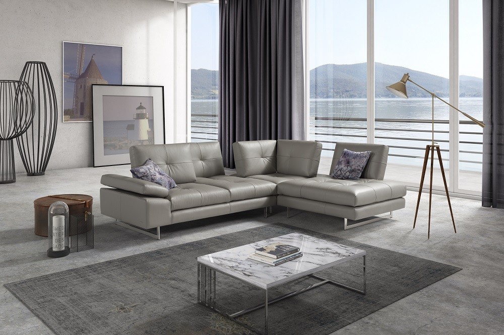 The Prive Leather Sectional - Image 4