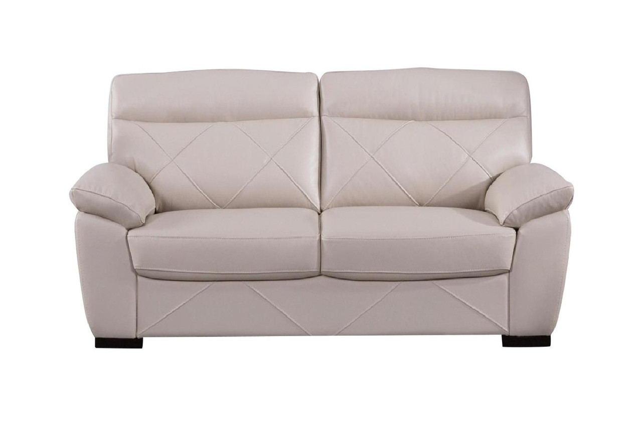 S173 Bone Loveseat