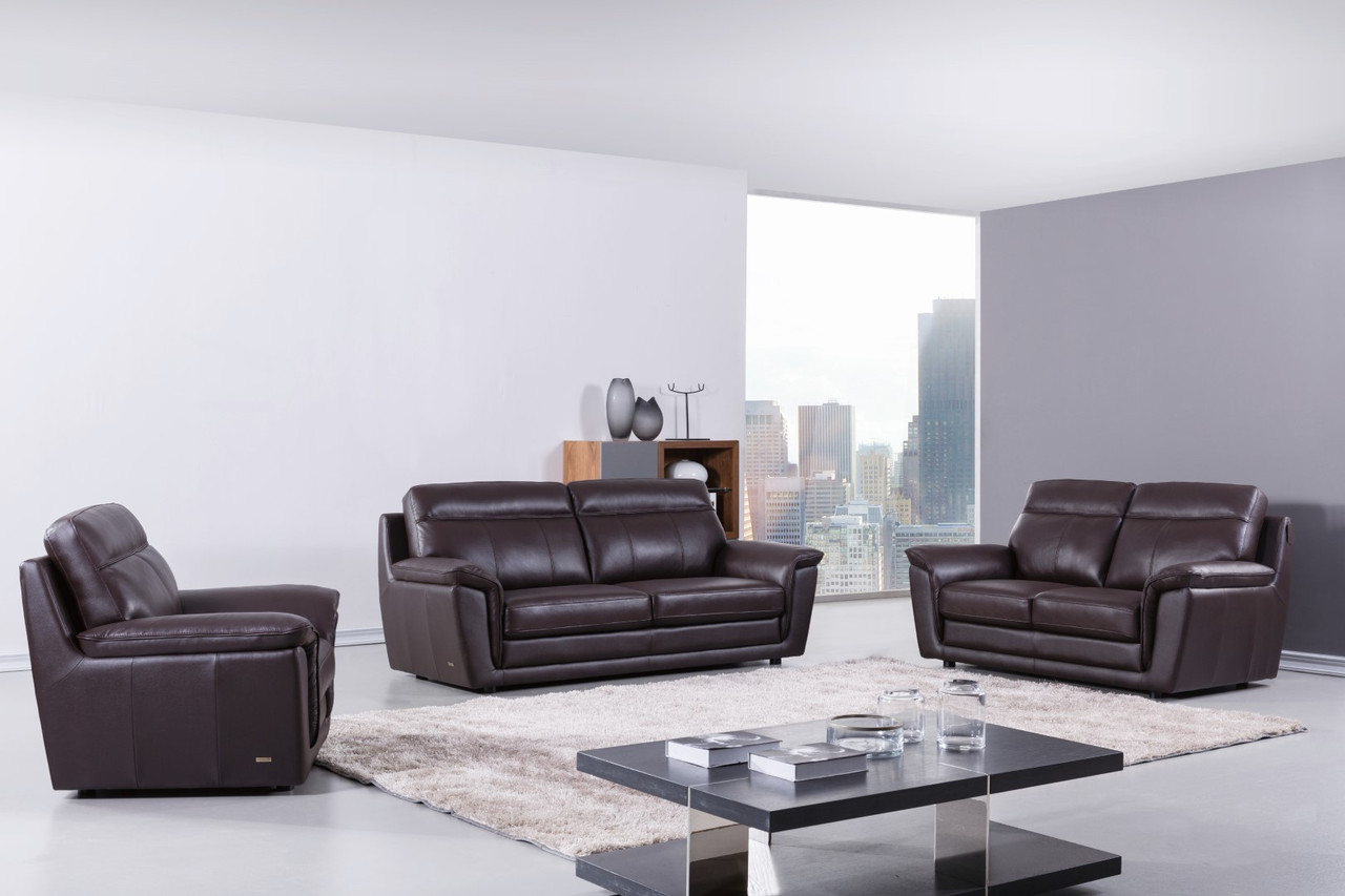 S210 Brown Loveseat - Image 2