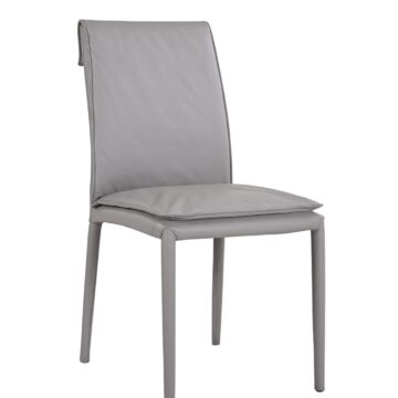 Togo Chair in Grey 821, Set of 2