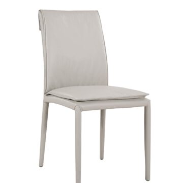 Togo Chair in Light Grey 820, Set of 2