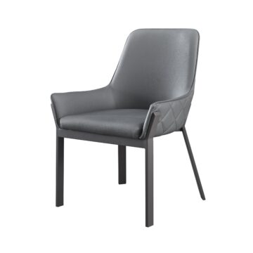 Venice Dining Chair in Dark Grey