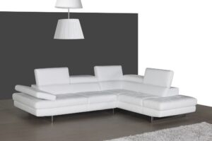 A761 Italian Leather Sectional