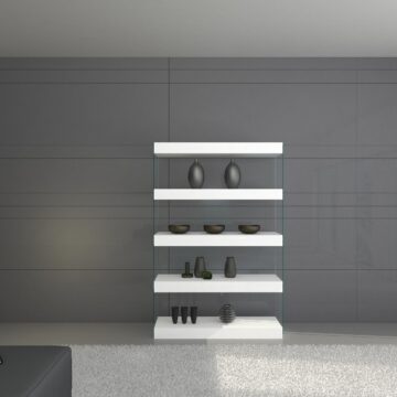 Cloud Curio Unit in High Gloss