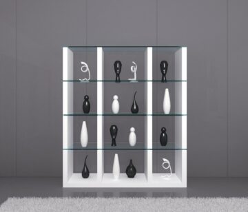 Cloud Wall Unit in High Gloss