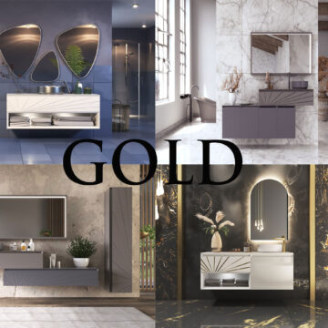 Gold Bathroom Vanities