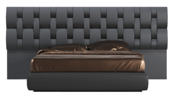 Emporio Black Bed with Frames