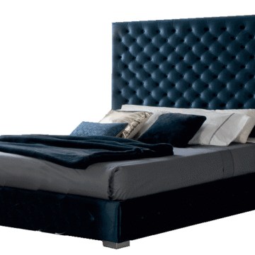 Leonor Blue Bed w/storage