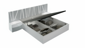 Ronda SALVADOR King size Storage bed