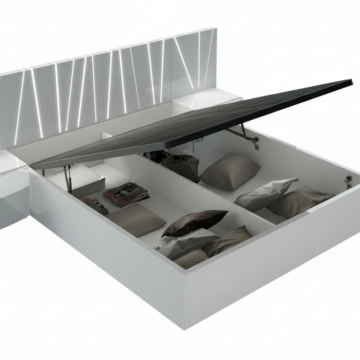 Ronda SALVADOR King size Storage bed