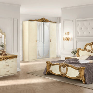 Barocco Ivory w/Gold Bedroom