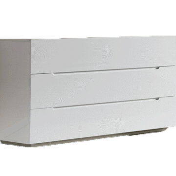 C 100 Dresser White