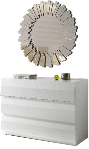C-152 White Dresser