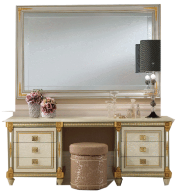Liberty Vanity Dresser / mirror / pouf