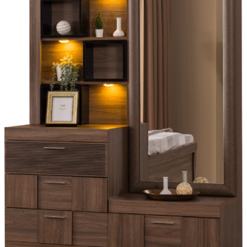Lindo dresser with mirror & Pouff