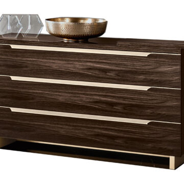 Smart Single Dresser Walnut