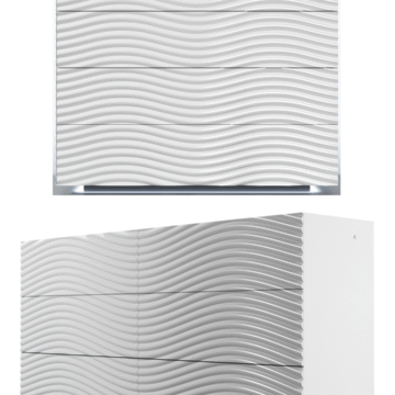 Wave Dressers / mirrors White
