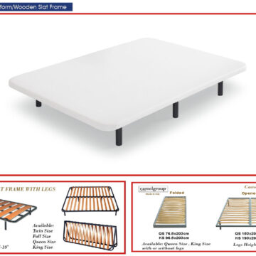 Wooden Slats Frame/ Valencia Platforms