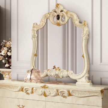 Barocco IVORY mirror