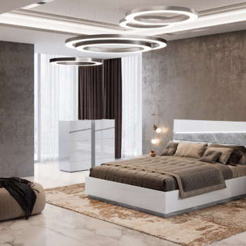 Alba Bedroom w/ Light by Camelgroup – Italy