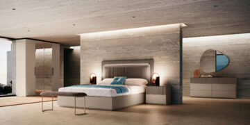 Camel Essenza Bedroom