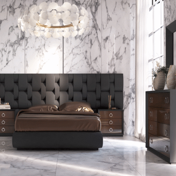 Emporio Black Bedroom