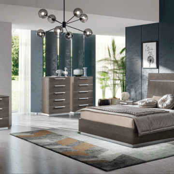 Kroma Silver Birch Bedroom by Camelgroup – Italy