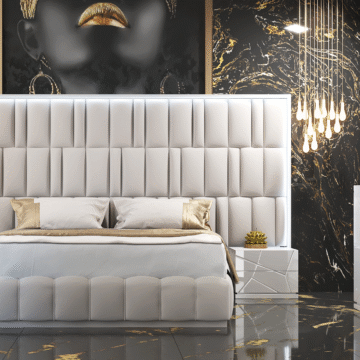 Orion Bed with Kiu cases