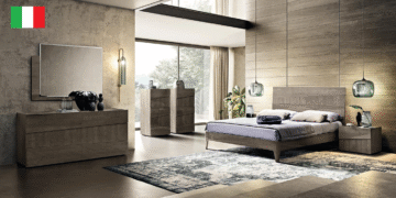 Tekno Bedroom Silver Burch