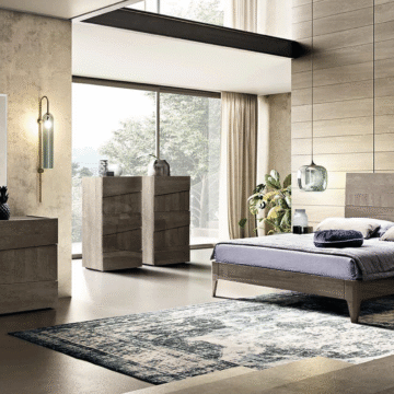 Tekno Bedroom Silver Burch