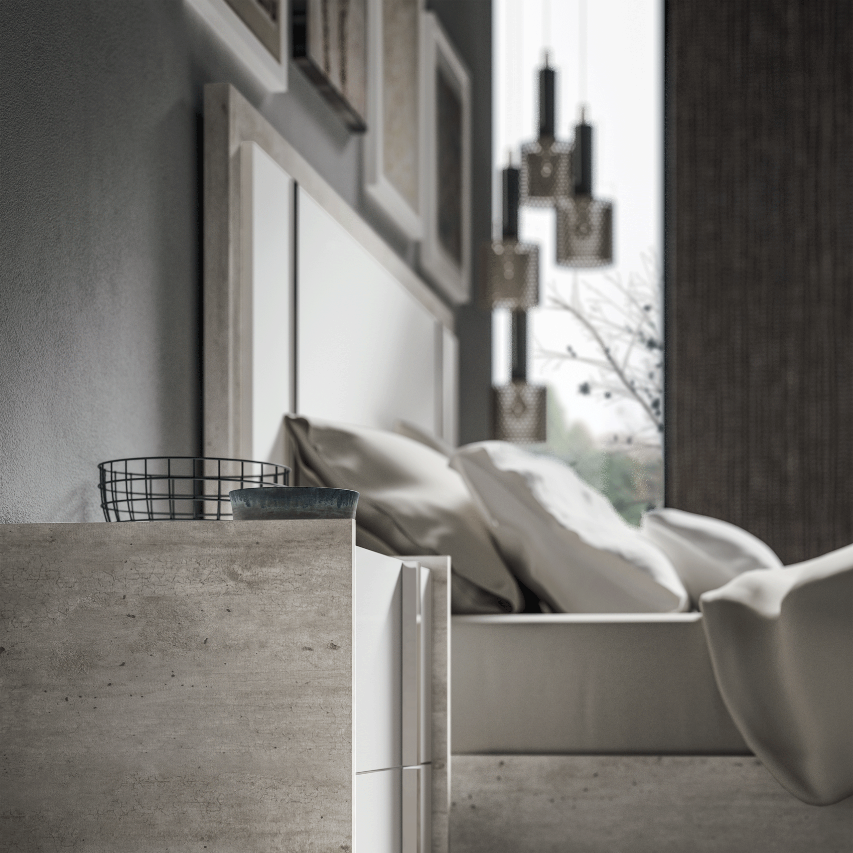 Treviso Bed with Frames - Image 4