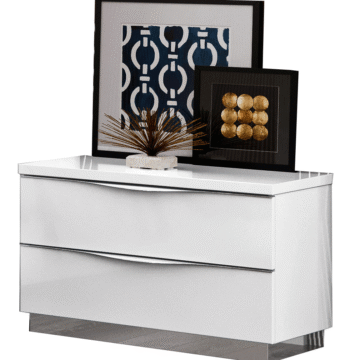 Onda White MAXI Nightstand