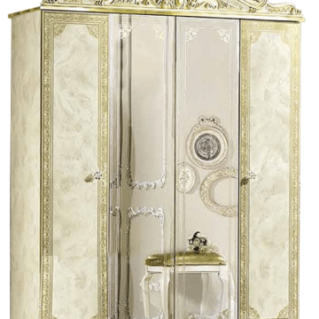 Leonardo 4 Door Wardrobe