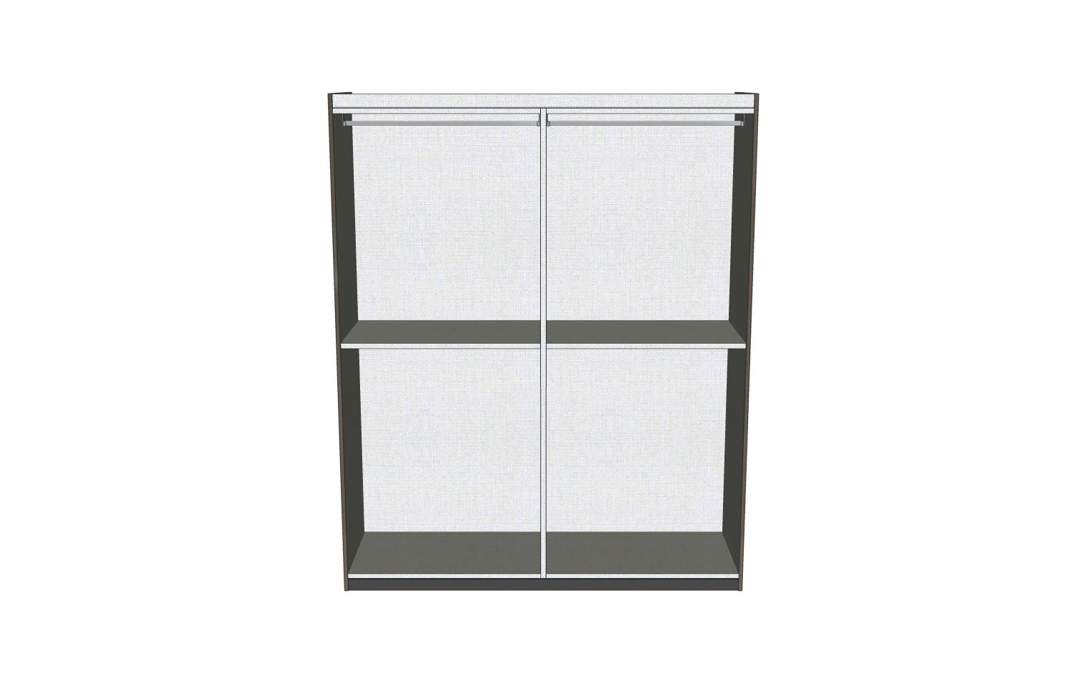Maia/Platinum/Ambra 4 Door Wardrobe Betulla Sabbia - Image 2