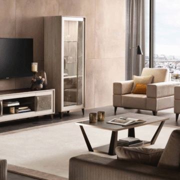 ArredoAmbra Entertainment Center by Arredoclassic, Italy