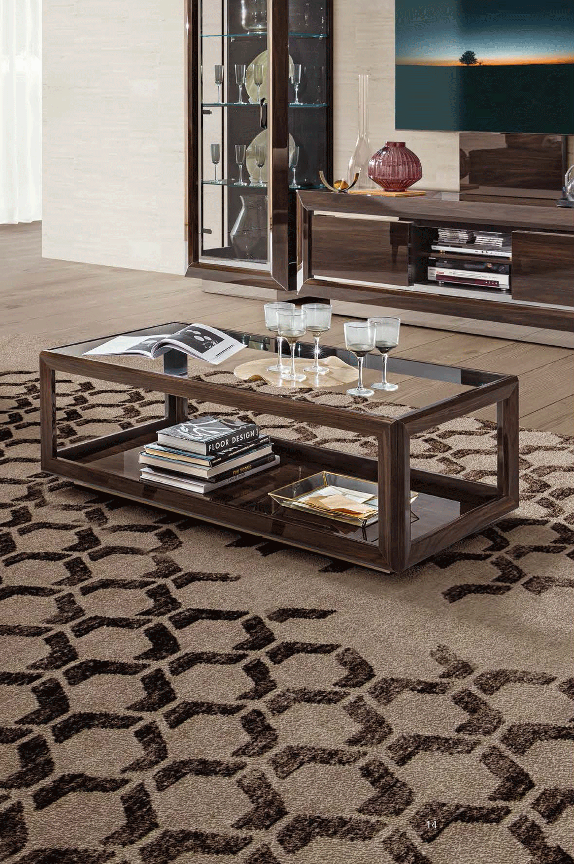 Elite Day Walnut Entertainment Additional items - Image 2