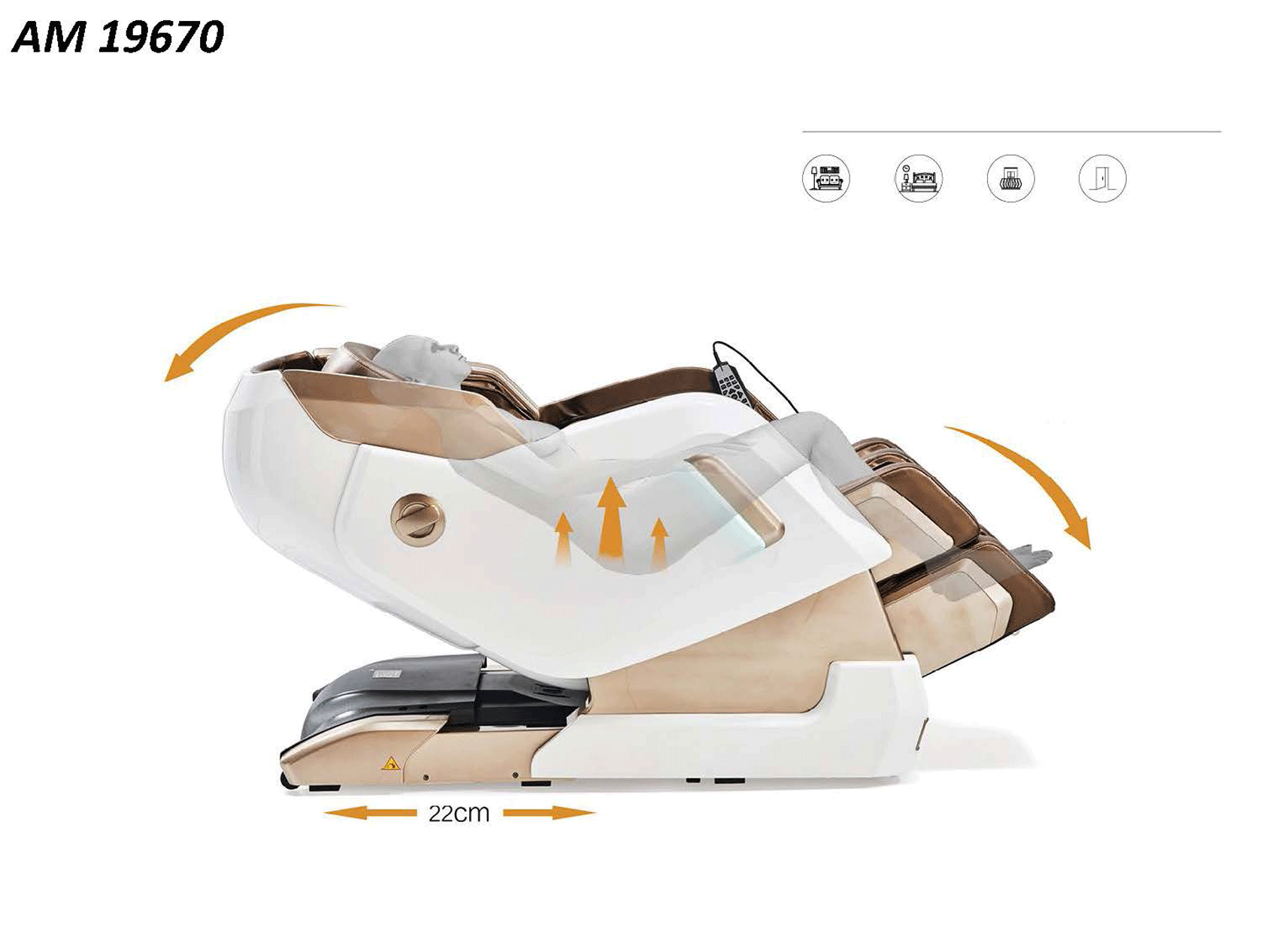AM 19670 Massage Chair - Image 3