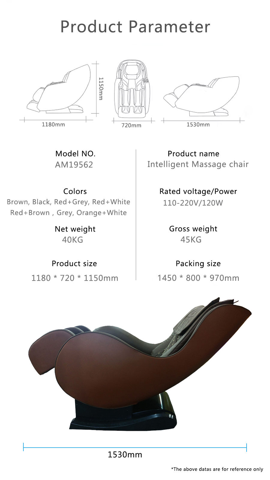 AM19562 Massage Chair - Image 12