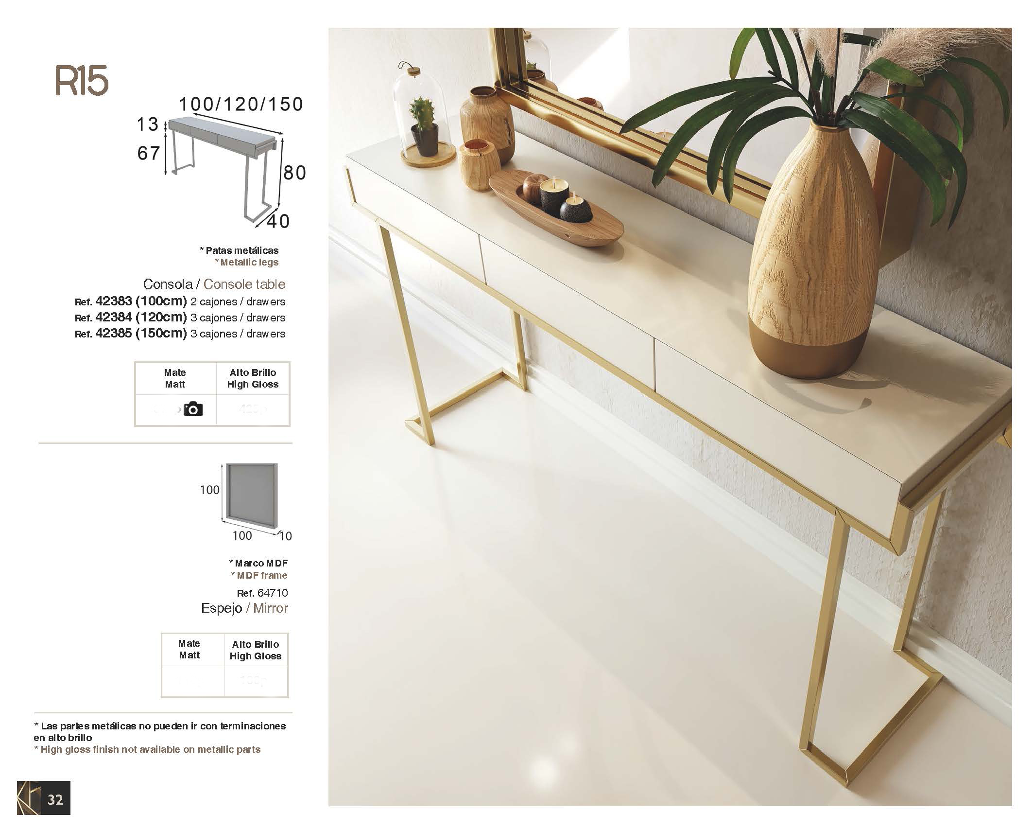 R15 Console Table - Image 2
