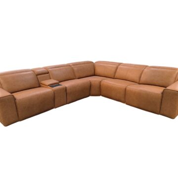 Elmo Sectional w/power recliner