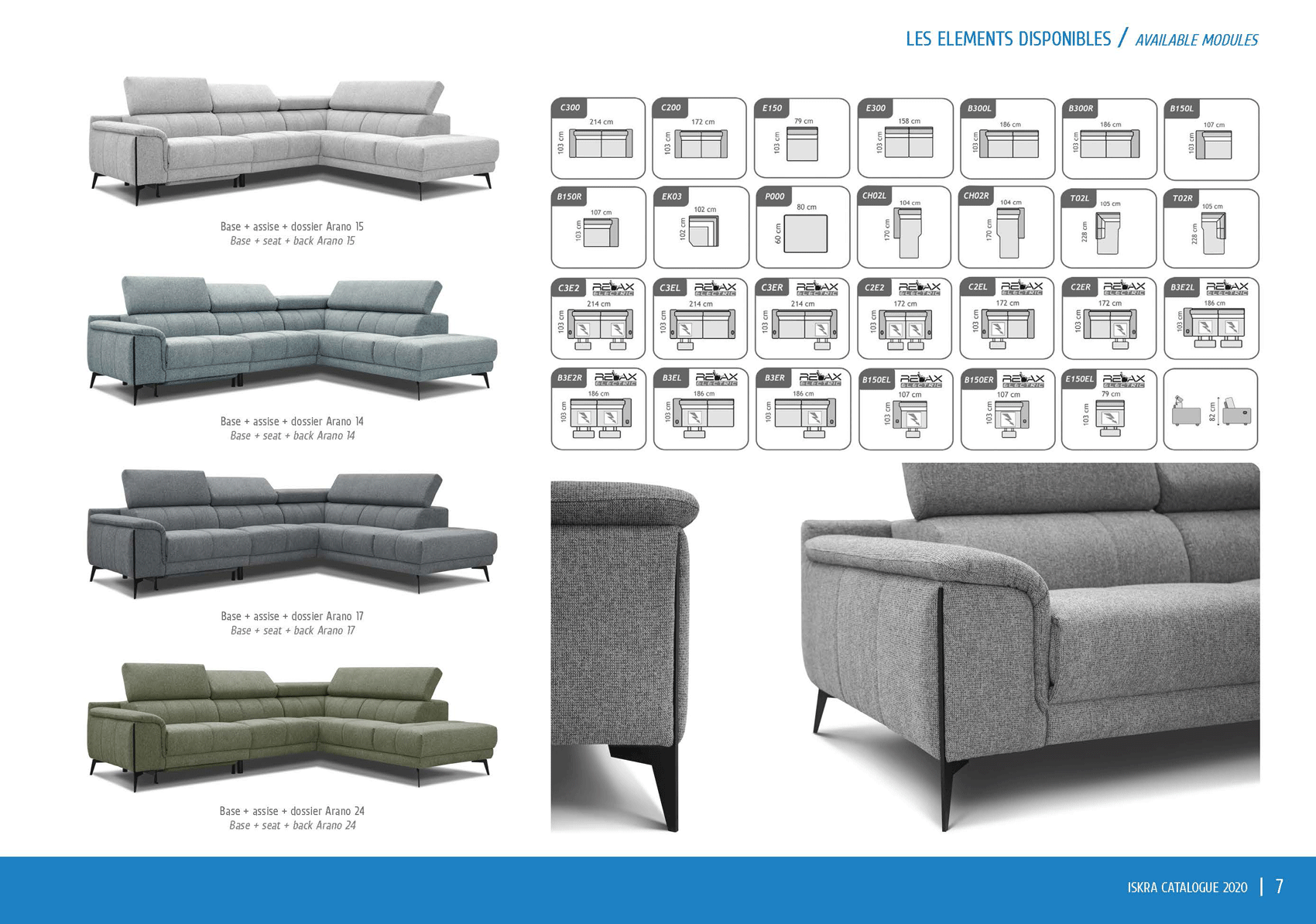 Amira Sectional w/Recliner - Image 2