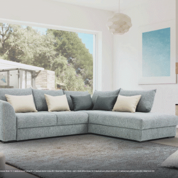 Corban Sectional w/Bed