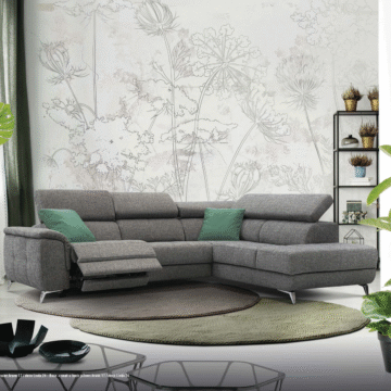 Fabien Sectional w/ Recliner
