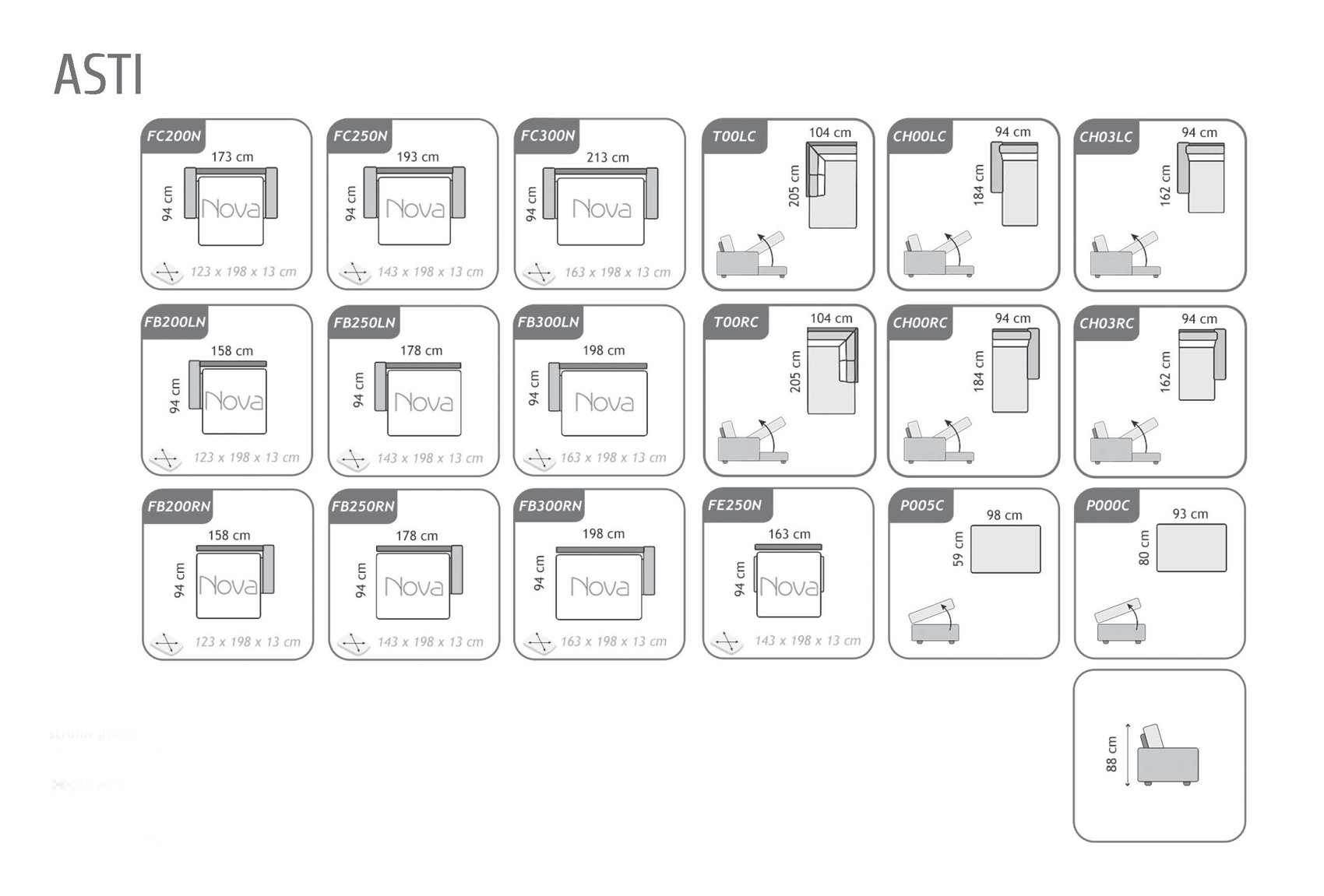 Asti Sofa Bed - Image 2